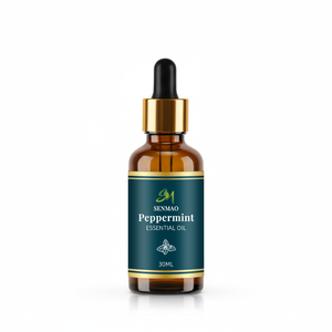 Huile essentielle de menthe poivrée pure naturelle 30 ml en flacon compte-gouttes pour les soins de la peau, les soins capillaires, les massages, les diffuseurs d'arômes - Product Image 2