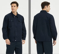 Vêtements de travail en coton respirant pour adultes, vente en gros, pour la construction, la réparation automobile, uniforme, logo personnalisé, sécurité, antistatique