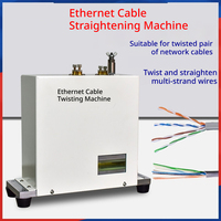 Machine automatique à peler les fils Ethernet, actionnée au pied, pour brossage, brisage, redressage, torsion, machine à peler les fils multiconducteurs