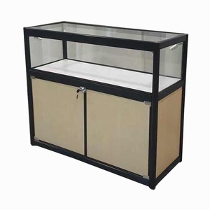 Sang trọng Tempered Glass tủ đồ trang sức với <span class=keywords><strong>LED</strong></span> chiếu sáng Glass Showcase - Product Image 3