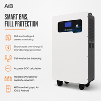 Onduleur solaire hybride tout-en-un avec batterie 1kW 1.28kWh LiFePO4, onde sinusoïdale pure, chargeur MPPT pour alimentation de secours domestique