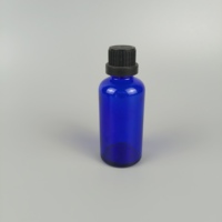 Botol Minyak Esensial Kaca 10ml 15ml 50ml Dengan Tutup Anti-pencurian, Botol Cairan Esens Murni Dengan Lubang Penetes dan Sumbat Internal