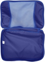 Ensemble organisateur de bagages de voyage haut de gamme OEM personnalisé 3 pièces grand cube d'emballage noir en usine avec logo à fermeture éclair tendance inclus