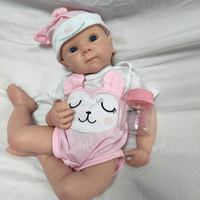 Poupée Reborn réaliste en silicone de 40 cm (16 pouces) corps entier, bébé fille nouveau-né réaliste, sculpture Bettie Premie pour artiste et collectionneur de poupées