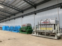 Petite entreprise à domicile à faible investissement, élevage de poulets utilisant le recyclage de papier usagé, petite machine à fabriquer des barquettes à œufs, des caisses à œufs