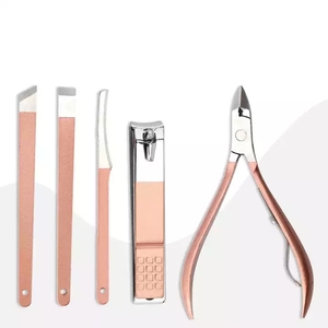 Juego <span class=keywords><strong>de</strong></span> <span class=keywords><strong>manicura</strong></span> profesional <span class=keywords><strong>de</strong></span> acero inoxidable, cortaúñas, <span class=keywords><strong>kit</strong></span> <span class=keywords><strong>de</strong></span> herramientas <span class=keywords><strong>de</strong></span> pedicura, popular, 18 piezas - Product Image 5