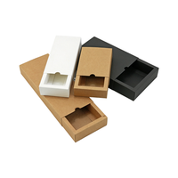 Vente flash XF - Boîte cadeau à tiroir coulissant écologique avec impression personnalisée, faible MOQ, pour chaussettes
