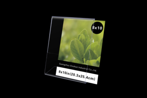 Phong Cách Đơn Giản L-Hình Nhựa Khung Ảnh 10X8Inch Kích Thước Lớn Hình Ảnh Kỹ Thuật Số Khung Giáng Sinh Hiển Thị Thực Đơn - Product Image 3