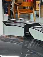 Nouveau Becquet Aileron Arrière en Fibre de Carbone Véritable pour Audi TT TTS TTRS MK3 – Accessoire de Style TTRS