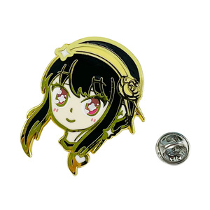 Épingles en émail métallique de la série Spy X Family, broche Anya Yor <span class=keywords><strong>Twilight</strong></span>, badge de revers, épinglette décorative d'anime - Product Image 5