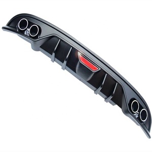 Nâng cấp bộ khuếch tán cản sau cho Hyundai <span class=keywords><strong>ELANTRA</strong></span> 2016 2017, ống xả kép, cánh gió độ, phụ kiện độ thân xe, phụ tùng ô tô 2015 - Product Image 1