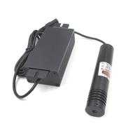Source de lumière laser à point bleu 465nm 4500mw avec mise au point réglable, lampe de module laser à diode de ligne de réticule de ligne de 22x110mm