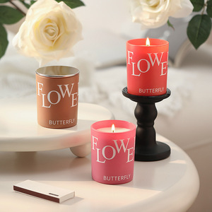 Bougie parfumée artisanale en verre miniature avec logo personnalisé, cire de soja, parfum aromatique, <span class=keywords><strong>pour</strong></span> <span class=keywords><strong>massage</strong></span> - Product Image 3