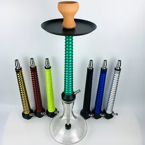 Thiết Kế Mới Lớn Hookah 80 Lỗ Vent Nga Toàn Bộ Bộ Hookah Nhập Khẩu Hiện Đại Hookah Euro Hút Thuốc Chicha Cho Vận Chuyển Nhanh