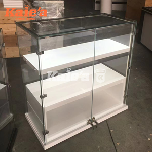 Gabinete de exhibición de joyería personalizado de diseño Simple de gama alta, escaparate, mesa de exhibición de joyería de vidrio moderna <span class=keywords><strong>para</strong></span> joyería - Product Image 2