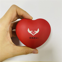 Calentador de manos portátil eléctrico con forma de corazón, Banco de energía reutilizable, regalo de invierno, recargable por USB