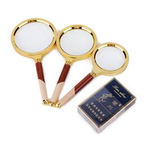 56 مللي متر المحمولة عدسة تكبير يدوية لصحيفة كتاب القراءة الخشب اليد <span class=keywords><strong>10x</strong></span> عدسة مكبرة الأسعار - Product Image 5