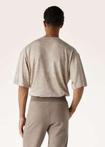 Moda personalizzata FNJIA da uomo Superfine maglia maglia maglia maglia di seta cachemire camicie raffinate estive da uomo - Product Image 2