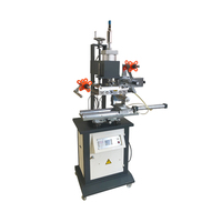 Presse à chaud hydraulique semi-automatique double usage (carrée et ronde) 210 cm² pour estampage à chaud, cuir et multicolore