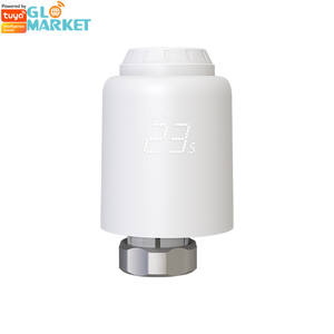 Glomercado termostático inteligente wifi/<span class=keywords><strong>zigbee</strong></span>, trv sem fio, radiador digital, termostato para o sistema de aquecimento elétrico, válvula - Product Image 1