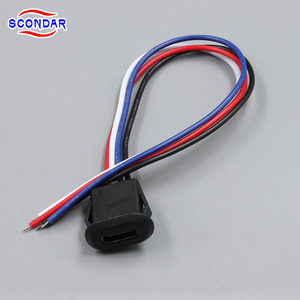 Faisceau de câbles électroniques SCONDAR, 4 broches, étanche, haute intensité, pour appareils électroniques grand public, téléphones portables, smartphones, tablettes, ordinateurs portables, ordinateurs de bureau - Product Image 1