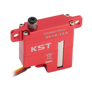 สินค้าขายดี KST SV10-12A DC12V แรงดันสูงพิเศษ 14.0Kgf.cm 0.10 วินาที/60 รอบต่อนาที อะลูมิเนียมอัลลอยด์แบบไม่มีแกนกลาง 1520Hz เซอร์โวแบบตั้งโปรแกรมได้ - Product Image 5