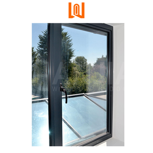 Fournisseurs WANJIA <span class=keywords><strong>Devis</strong></span> rapide Étanchéité Fenêtre à battant en PVC noir Fenêtre française Fenêtres UPVC - Product Image 3