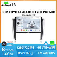 Autoradio Android 13 10 pouces 1280*720 IPS Car-play 8 cœurs 4G LTE Navigateur pour TOYOTA CAMRY 40 2006-2011