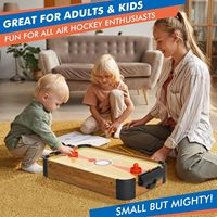 Table de hockey sur air portable en PVC personnalisable pour enfants, adolescents et adultes – Jeu de mini-hockey sur air de 24 pouces pour le divertissement