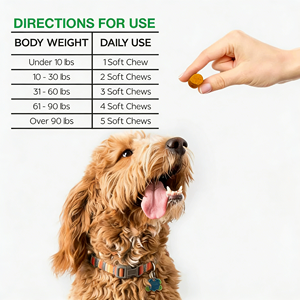 OEM/ODM Éliminez les puces, les tiques et les moustiques chez les chiens, les chats et les oiseaux grâce à des friandises molles probiotiques pour la protection - Product Image 4