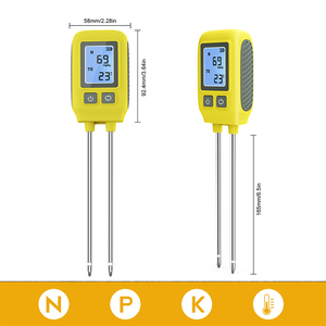SGS09 Soil NPK <strong>Tester</strong> LCD Backlight Detector 4 in 1 Fertilizer Nutrient Meter NPK Temp Analyser Greenhouse - Product Image 2
