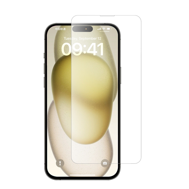 Full Coverage 2.5D Tempered Glass Anti-Fingerprint Screen Protector for Iphone 13 14 15 Plus Pro Max Iphone Screen Protector