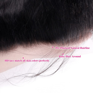 Phashion 13X4 encaje Frontal recto 4x4 5X5 cierre solo onda del cuerpo prearrancado suizo HD transparente 100% cabello humano <span class=keywords><strong>Remy</strong></span> en venta - Product Image 2