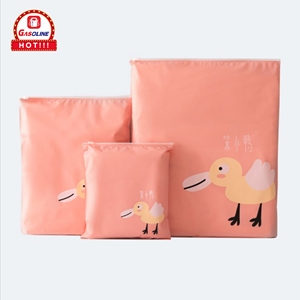 Sac à cordon en polyester de bonne qualité pour voyage écologique, sac à chaussures à cordon - Product Image 5