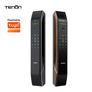 Không thấm nước biomang dấu vân tay máy quét khóa cửa tuya mật khẩu kỹ thuật số Keyless điện tự động thông minh mặt khóa