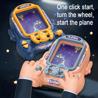 Volant de Simulation pour Enfants, Jeu d'Imitation Exploration Spatiale, Jouet Éducatif Interactif et Stratégique en Plastique QY