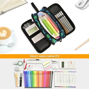 Boîte à crayons personnalisée pour enfants avec un adorable dinosaure en sublimation, trousse scolaire pour garçons - Product Image 6