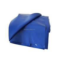Tugas berat 750 gsm pvc terpal satu sisi lapisan pvc terpal kain kedap suara pvc lembaran terpal