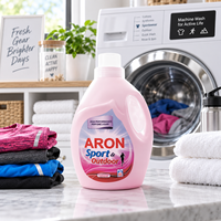 OEM 1L Fabrication Vente Directe Liquide de Lavage au Parfum Longue Durée Mousse Riche Liquide Détergent à Lessive de Haute Qualité
