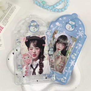 Portafotos Kpop Personalizados con Impresión Personalizada, MOQ Pequeño, Forma Regular, PVC, Estilo Coreano, con Tachuelas, para Tarjetas de Estudiante - Product Image 4