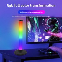 Barra de Luz Ambiental RGB para Sala de Juegos, Sincronización con Música, Lámpara de Ritmo con Sensor de Sonido, Retroiluminación para Monitor de Computadora, TV, Decoración de Escritorio, CE RoHS