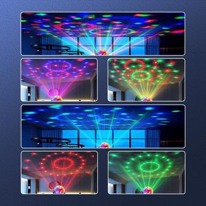 Luz Estroboscópica YSH Matrix, Activación por Sonido, Control Remoto/Automático, Luz LED RGB para Escenario, Club, <span class=keywords><strong>DJ</strong></span>, Fiesta, Karaoke, Cumpleaños, Navidad - Product Image 3