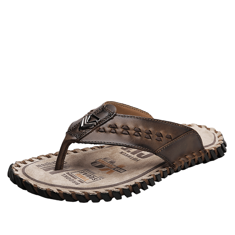 mens leather chappal online shopping