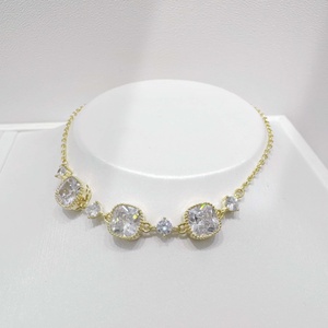 wholesale silver 925 plata women Flower <b>charm</b> bracelet Everyday Wear 14k gold designer colorful zircon fine chain link bracelets - Product Image 3