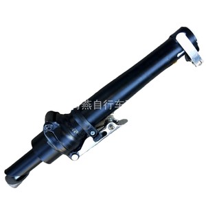 Folding Stem For Bicycles 25.4mm <b>Clamp</b> 31.8mm Steerer Foldable <b>Quick</b> <b>Release</b> Black Metal Handlebar Component - Product Image 5