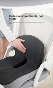<span class=keywords><strong>Coussin</strong></span> lombaire et d'assise ergonomique orthopédique en <span class=keywords><strong>mousse</strong></span> à mémoire de forme confortable pour le soutien du bas du dos et le soulagement de la pression - Product Image 5