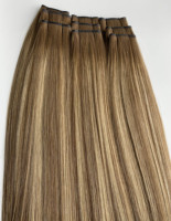 Haiyi Invisible Invisible Sew in Genius Weft Léger 20g 25g pour Cheveux Naturels Fins Sans Enchevêtrement Sans Perte Double Drawn