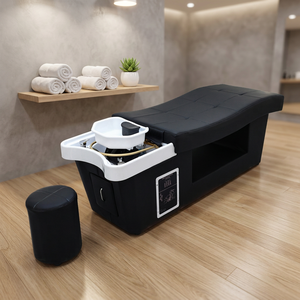 High-end hair treatment hair washing <b>bed</b> with water circulation steam therapy for hair salons and dedicated beauty massage - Product Image 4