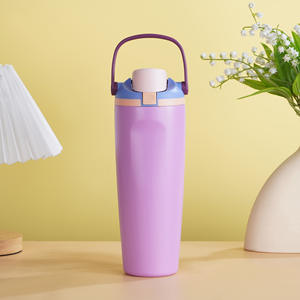 Vente en gros de gobelets de voyage isothermes à double paroi en acier inoxydable 304 de grande capacité (30 oz), logo personnalisable, maintien au chaud/au froid - Product Image 6