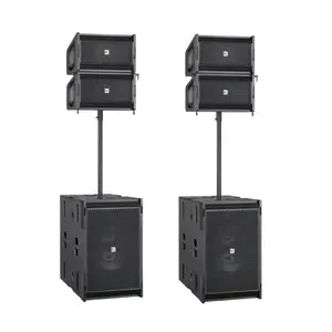 Professional Manufacturer Big Powered Outdoor Concert 2*15 Inch Subwoofer Line Array Speakers